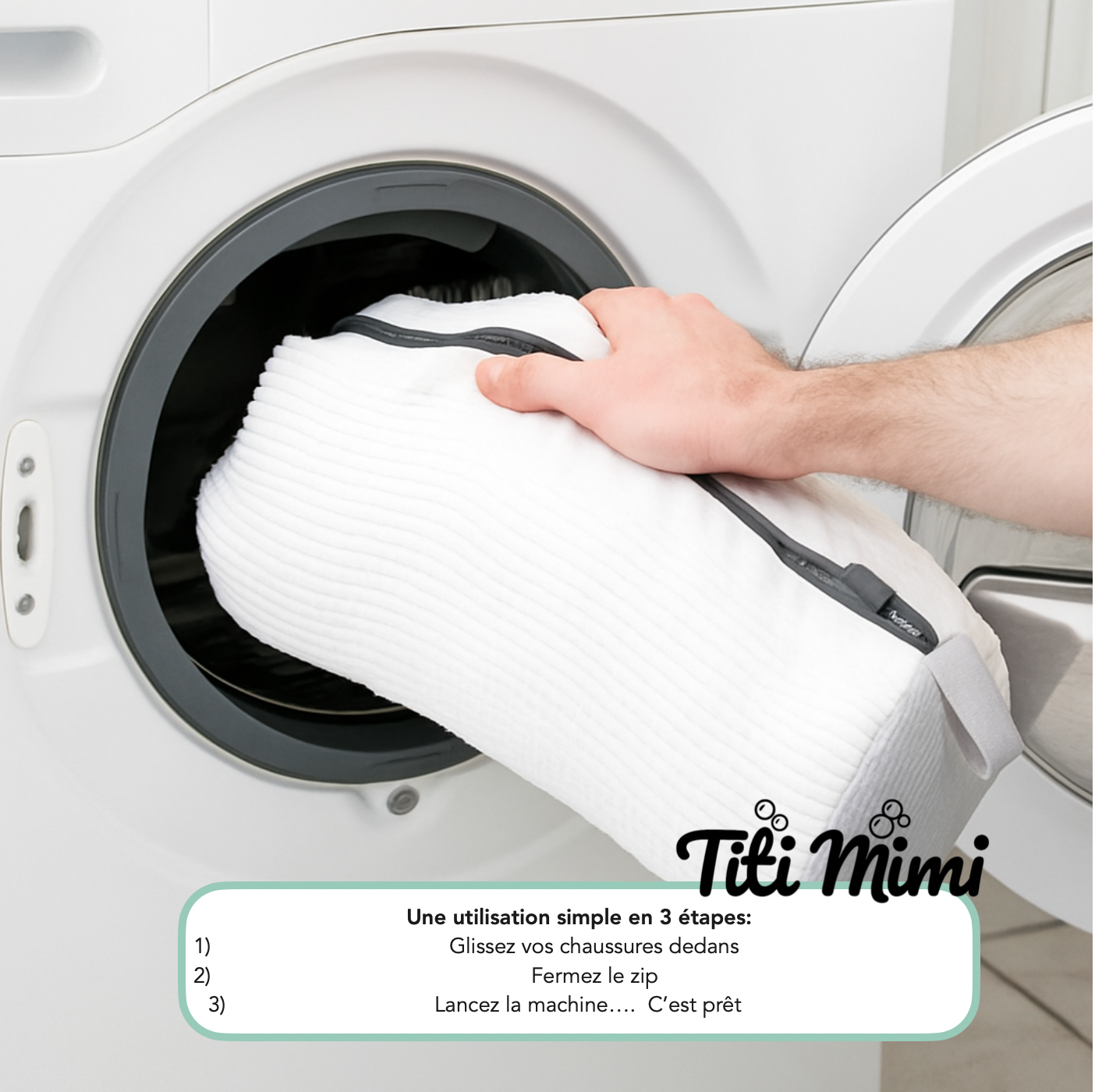 Protecteur+™ - Sac de lavage renforcé pour chaussures